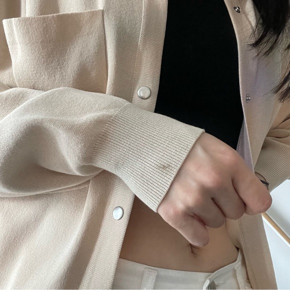 Zara Knit Overshirt size S - Picture 4 of 7